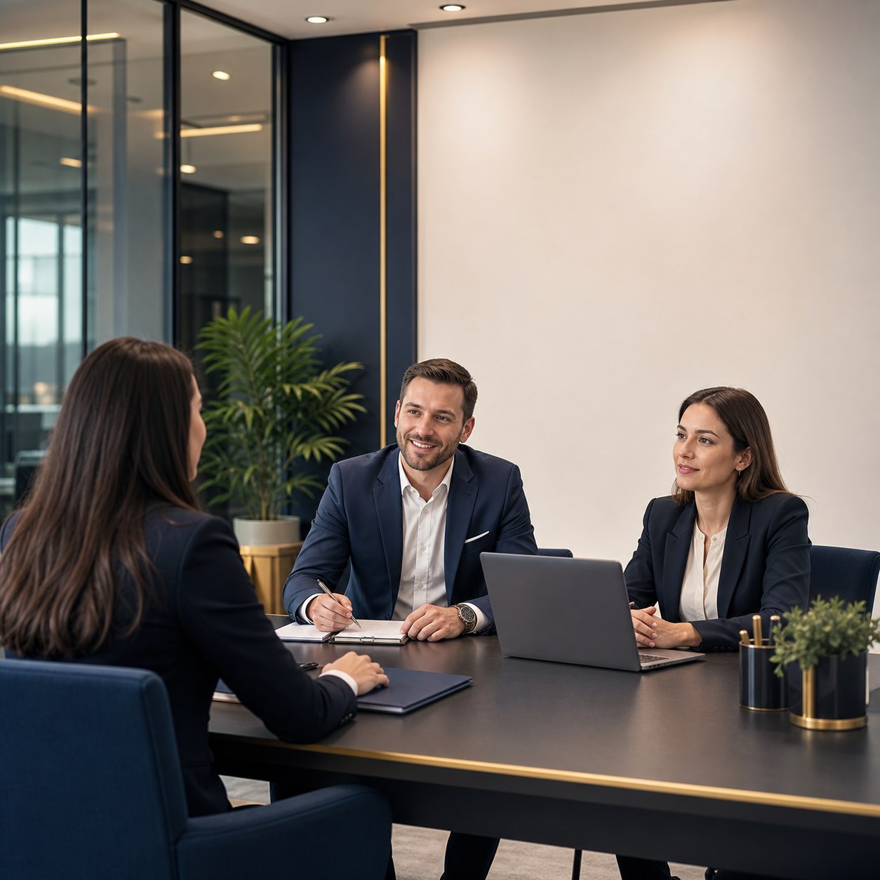 Abhimaan modern office interview